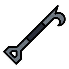 Fototapeta premium Hook Poles Icon