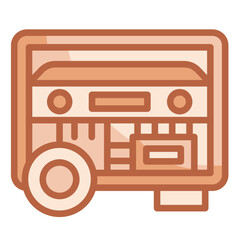 Portable Generator Icon