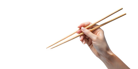 Hand Holding Chopsticks, chopsticks, hand, food, asian, eating, wooden, holding, oriental,transpatent hand holding chopsticks, woman's hand, transpatent hand, perfect hand