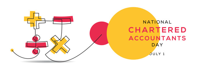 National Chartered Accountants Day, held on 1 July.