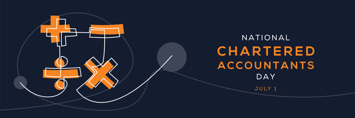 National Chartered Accountants Day, held on 1 July.