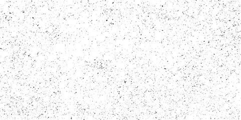 Dark grainy texture on white background. Grain noise particles. Dust falling on white background. Grunge design elements. Vector illustration