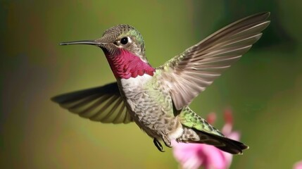 Naklejka premium Anna's Hummingbird