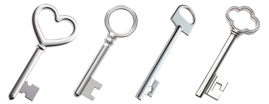 PNG chrome key  cut out element set