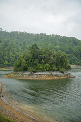 the river in the mountains