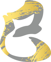 巳　巳年　蛇　筆文字　墨絵　水墨画　手書き　墨の輪　文字　漢字　年賀状素材　正月　和風　イラスト素材