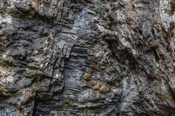 Kaneana Cave (Makua Cave), Leeward Coast of Oahu, Hawaii geology.  Waianae Volcanics Basalt. Alluvium	