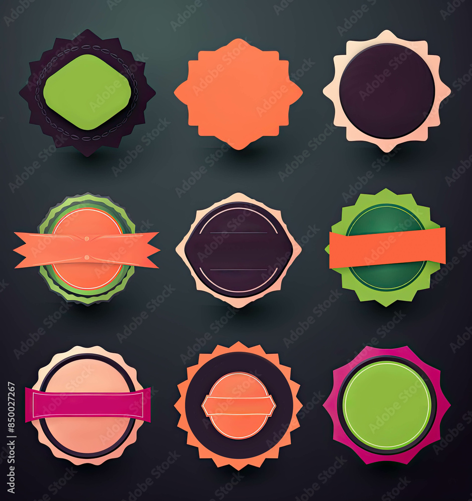 Aufkleber best choice labels frame shapes abstract background illustrations for elements of graphic