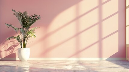 Fototapeta premium Clean and contemporary mockup composition with a simple backdrop.