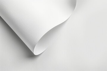 White blank fine paper sheet background or texture