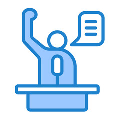 Public Speaking Icon