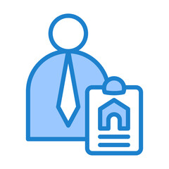 Real Estate Broker Icon