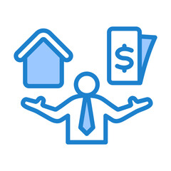 Obraz premium Loan To Value Ratio Icon