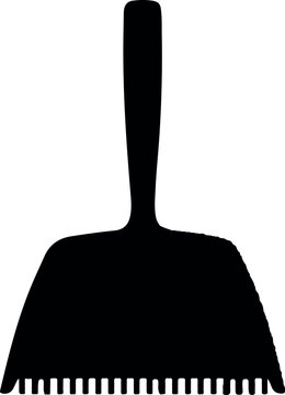 recommend clip art: Dustpan Silhouette Vector Design