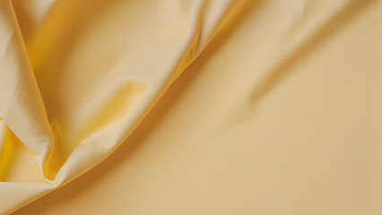 golden silk fabric background