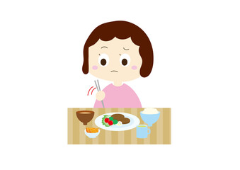 食育マナー迷い箸