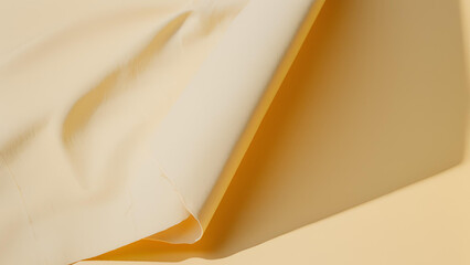 golden silk fabric background