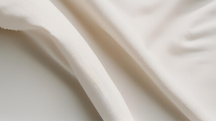 white silk background