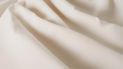 white silk background