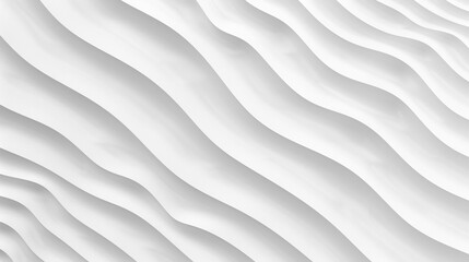 Obraz premium Modern Luxury Defined By Soft White And Light Gray Waves, Creating A Smooth And Subtle Background.