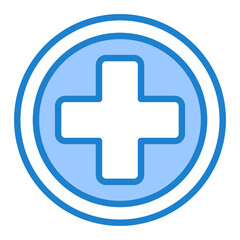Fototapeta premium Medical Cross Icon