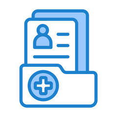 Obraz premium Medical Records Icon