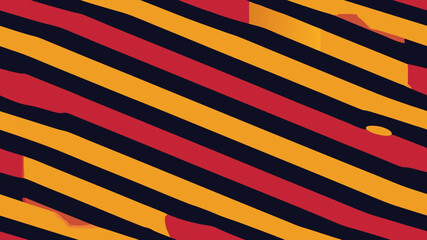 Seamless pattern of bold stripes and contrasting colors for an abstract graphic look.