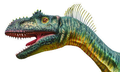 Obraz premium Megalosaurus is a carnivorous genus of large meat-eating theropod dinosaurs of the Middle Jurassic period