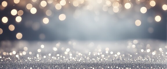 Silver confetti background with glitter, white sparkle, glistering diamond, for birthday, Christmas, invite, invitation, anniversary, 25th winter party, happy celebration

