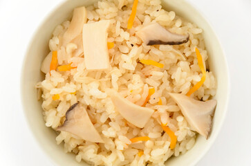 きのこの炊き込みご飯