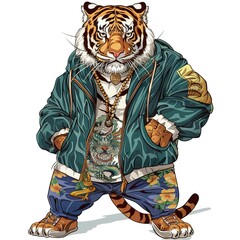 Tiger Japanese Street Fashion