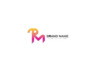 Creative initial brand identity monogram logo design