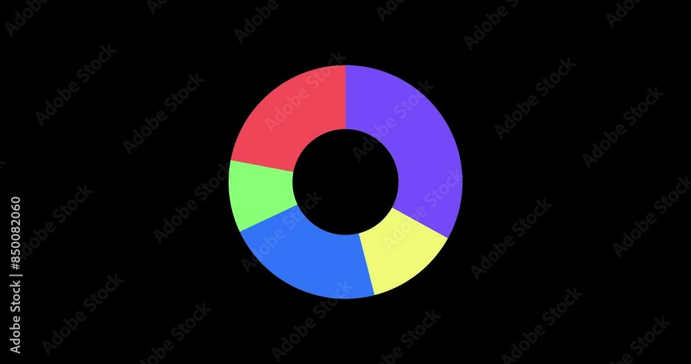 Leinwandbilder Website, internet and circle icon for search engine loading screen, research and online logo. Abstract design, graphic and symbol on black background for application, browser and network service