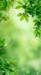 Obraz premium Peaceful Woodland Ground. Nature abstract concept