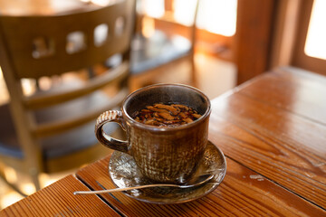 温かいナツメ茶