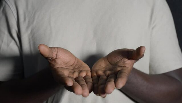 open hands