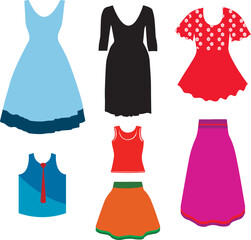 Dresses and women's clothing