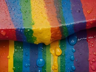 background with rainbow colors