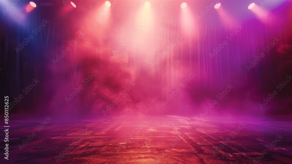 Poster energetic event backdrop featuring blank space ideal for adding text