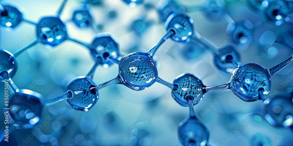 Aufkleber Nanotechnology involves manipulating matter at the molecular or atomic scale to create new materials, devices, and systems with unique properties and functionalities