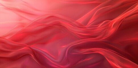 Obraz premium Stylish Satin Magenta Dress on Vibrant Blue Background. Fashion and Style concept