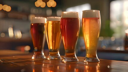 Beer is a very popular alcoholic beverage. They come in a variety of varieties, including lagers, pilsners, IPAs, and stouts.