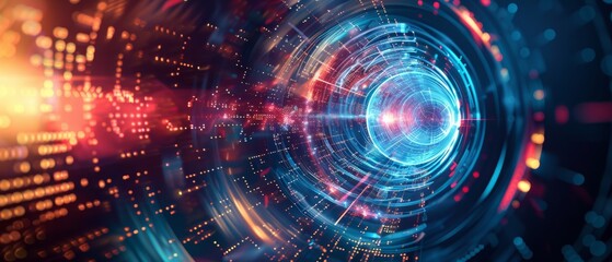 Fototapeta premium Abstract Futuristic Background 