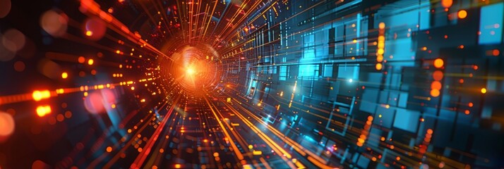 Abstract Futuristic Background 