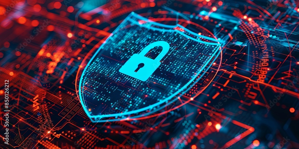 Aufkleber stay safe online with antivirus software, firewalls, and encryption tools to prevent malware and dat