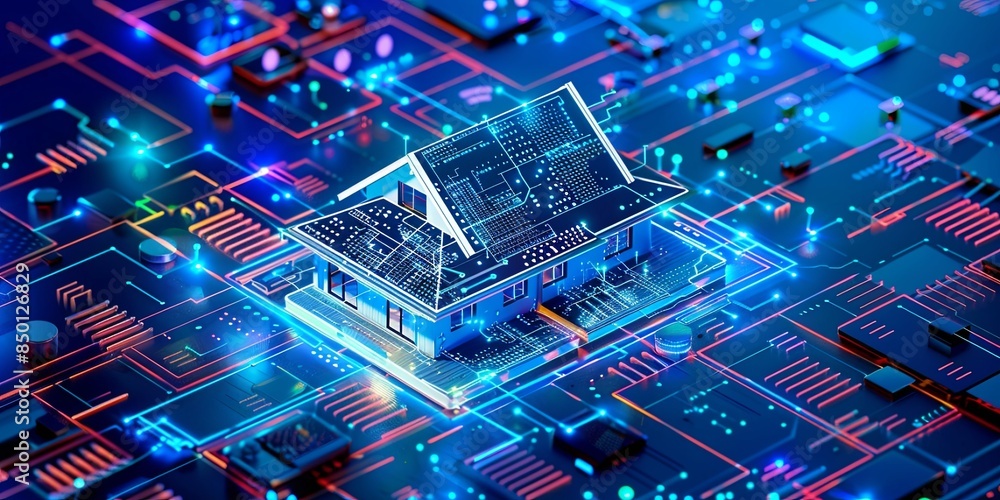 Poster learn about iot devices and applications in smart homes, healthcare, transportation, and more for a 