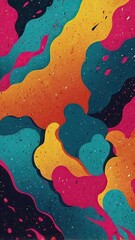 Abstract background in 80's style