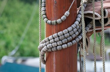Takelage altes Segelschiff