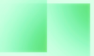 Geometric green gradient frames mint square background banner with blank space