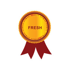 Fresh emblem Label Design
